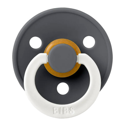 Соска пустышка ночная Colour Glow Iron от 0 месяцев Bibs 100274 1